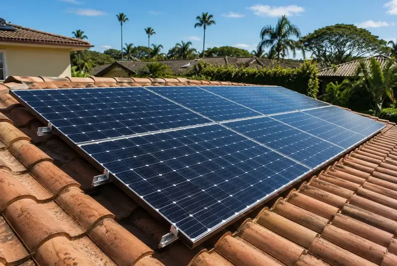 Installation de panneaux solaires à Barsac